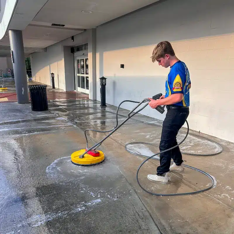 Commercial Pressure Washing example 1