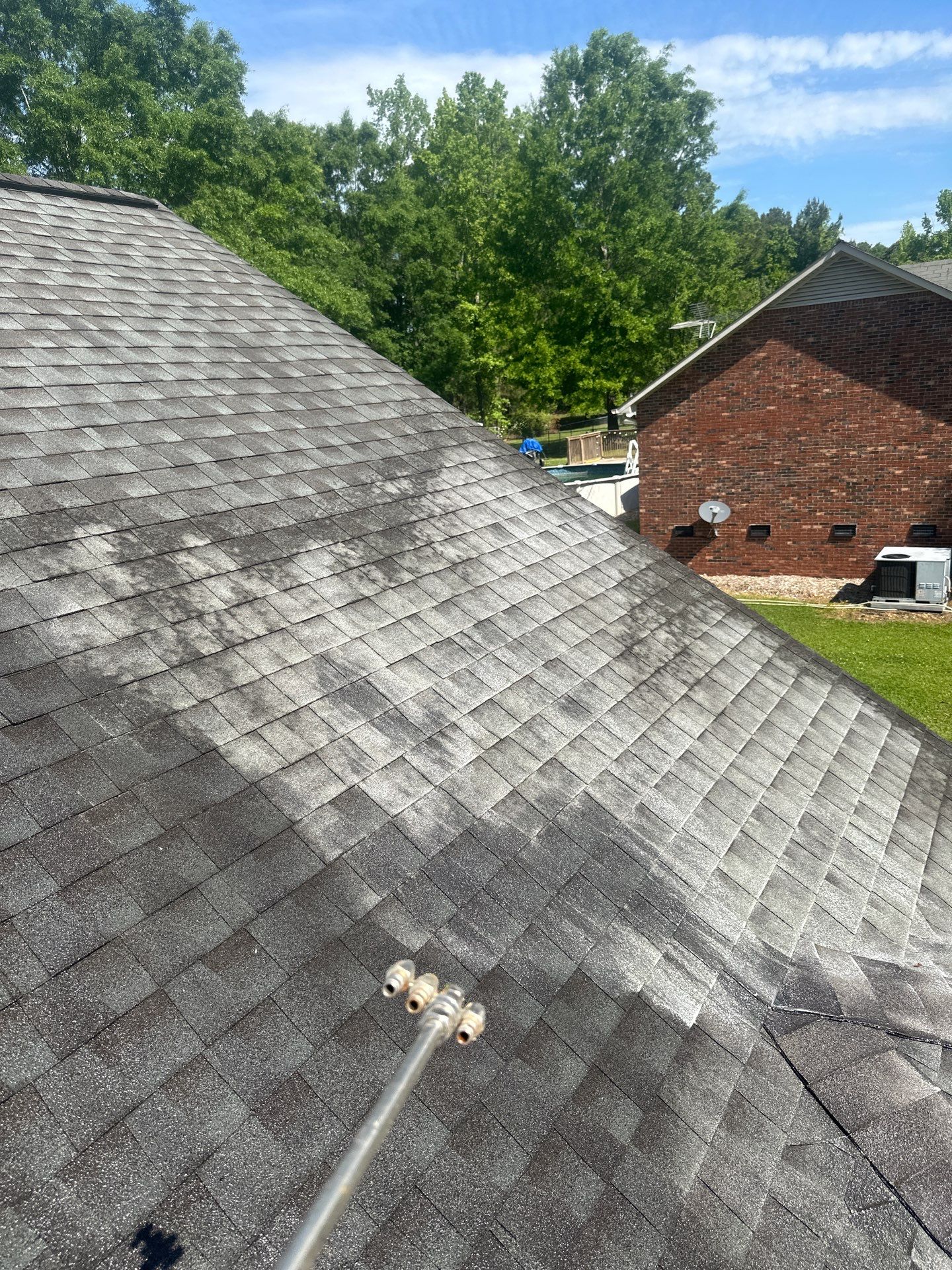 Roof Washing example 4