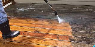 Wood Deck Cleaning example 3
